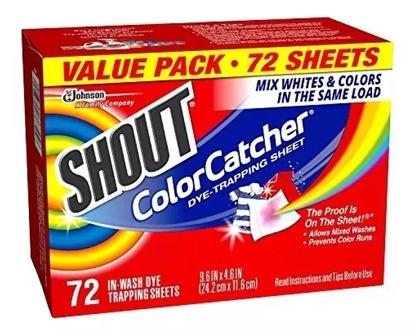 Salud y Equipamiento Médico - Shout Color Catcher Tinte Trapping Sheets, 72.0 Count 3