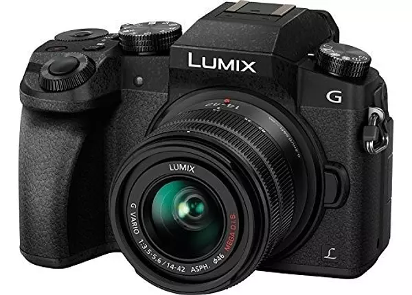 Salud y Equipamiento Médico - Camara Sin Espejo Panasonic Lumix G7 4k, Con 14-42mm Mega O. 5