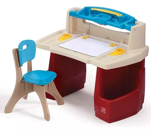 muebles - Escritorio Infantil De Arte Niñas / Niños Juguete Step2 2