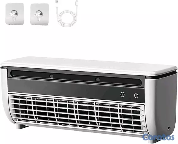 aires acondicionados y abanicos - Enfriador de Aire con Agua y Hielo | Ventilador Recargable 6000mAh 2