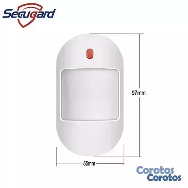 herramientas, jardines y exterior - Detector de movimiento infrarrojo inalámbrico 