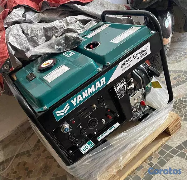 plantas e inversores - 🔥 Planta Eléctrica 5.5KW Diésel – Potencia y Ahorr