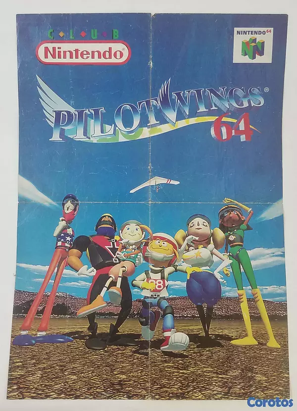 consolas y videojuegos - Póster oficial de Mortal Kombat | Pilotwings 64  2