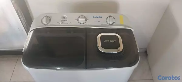 electrodomesticos - lavadora daewoo 18 lbs 2