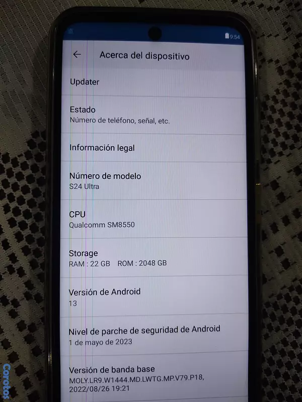 celulares y tabletas - EN VENTA ESTE EXCELENTE CELULAR ANDROID S24 5G GLOBAL  9