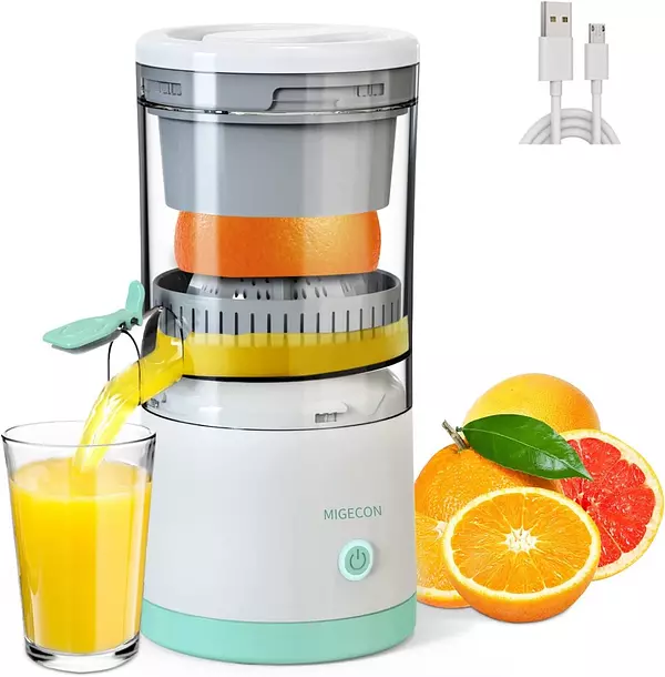 electrodomesticos - Exprimidor de cítricos eléctrico de jugo naranja potente motor extractor china 7