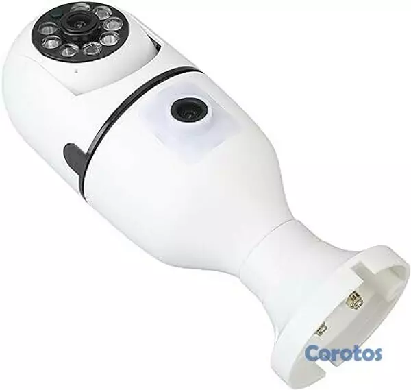 camaras y audio - CAMARA TIPO BOMBILLO DOBLE CAMARA V380 2
