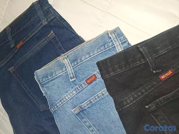 ropa para hombre - 3 Jeans RUSTLER hombres, nuevos sin etiquetas. Imp 2