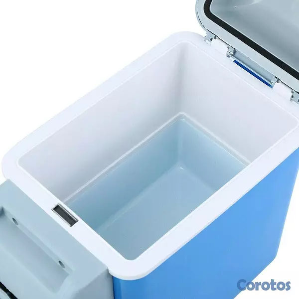 accesorios para electronica - Mini nevera portátil de 7.5L para coche enfriamiento y calentamiento.
 3