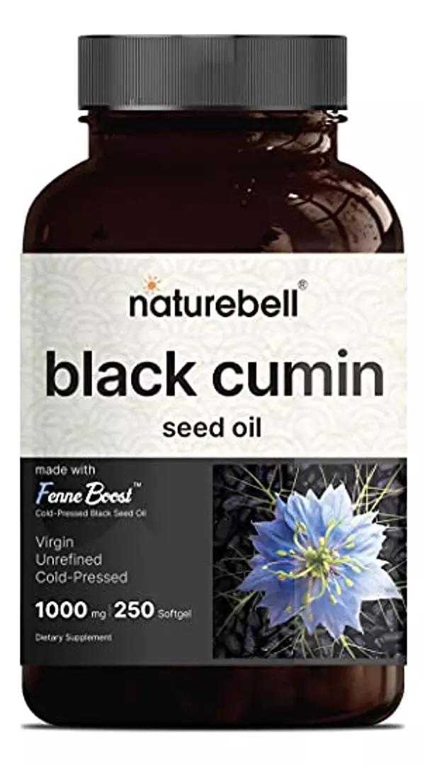 Salud y Equipamiento Médico - Aceite De Semilla Negra Prensado En Frio 3,000 Mg 2