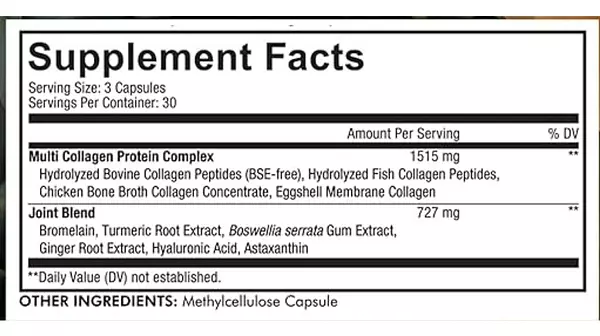 Salud y Equipamiento Médico - Colageno 1515 Mg 90 Capsulas - Unidad 2
