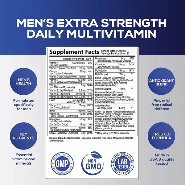 Salud y Equipamiento Médico - Multivitaminico 60 capsulas Nature S 2