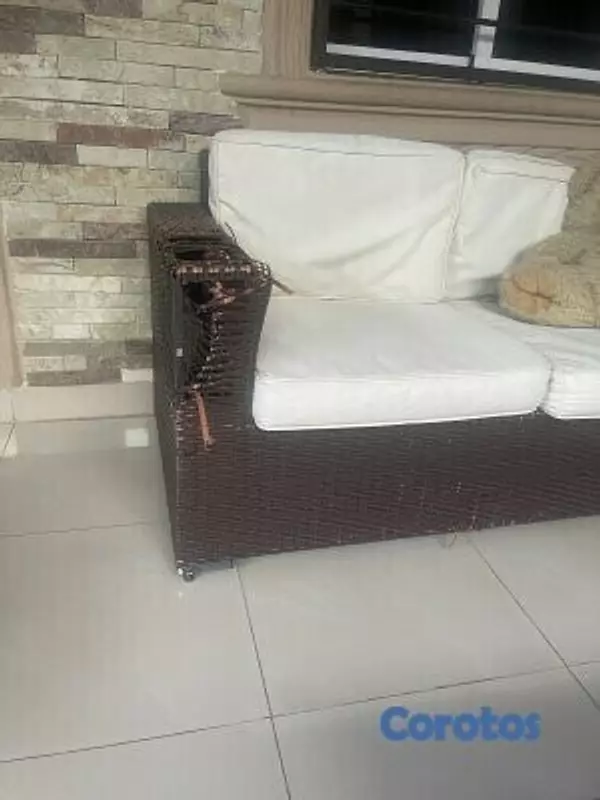 muebles y colchones - REPARACIÓN  RATTAN SINTETICO PARA EXTERIOR . - 10% de descuento . SUPER EXPECIAL 3