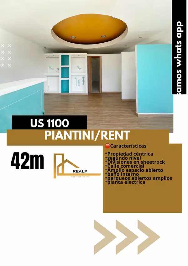 oficinas y locales comerciales - Local céntrico en Piantini  1