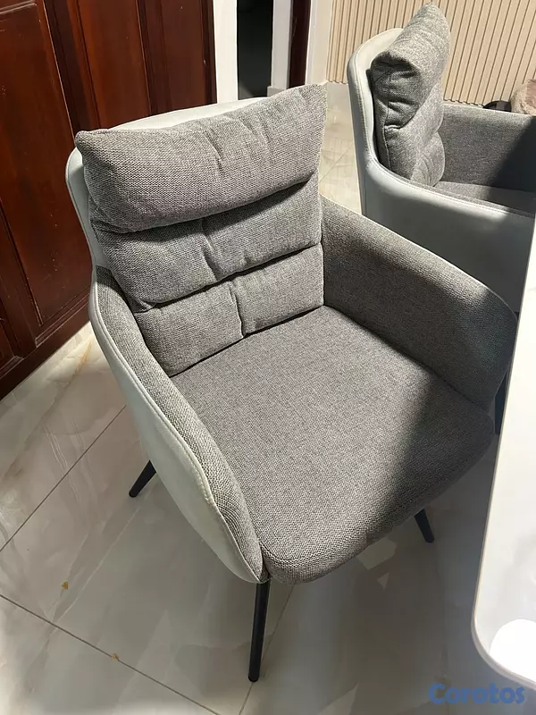 muebles y colchones - Comedor moderno de 6 sillas 6