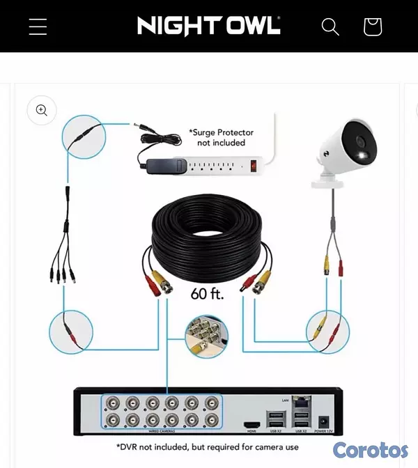 camaras y audio - En venta Cámaras Usadas perfecto estado Night Owl 3