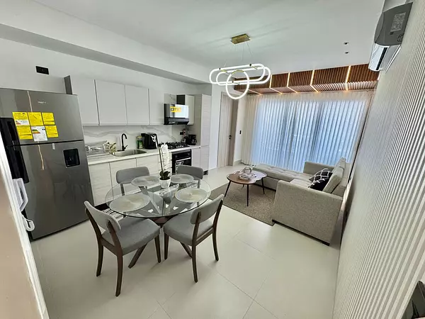 apartamentos - Alquilo apartamento amueblado en Evaristo Morales  2