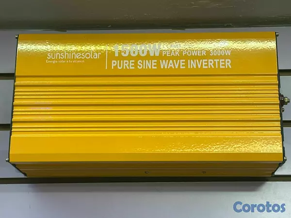 plantas e inversores - INVERSOR SINUSOIDAL DE ONDA PURA 1500W 