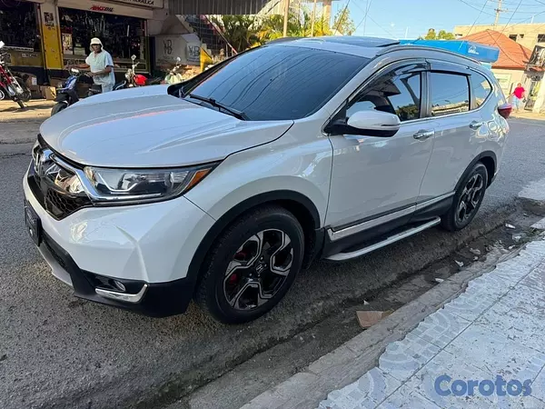 jeepetas y camionetas - CR-V blanco perla 30,600 millas  2