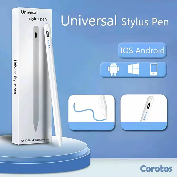 accesorios para electronica - Stylus pen, lápiz óptico universal, para iPad, celulares, tabletas y más  5