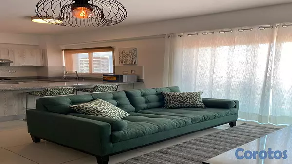 apartamentos - Alquiler de 1 habitación amueblado en Piantini 5