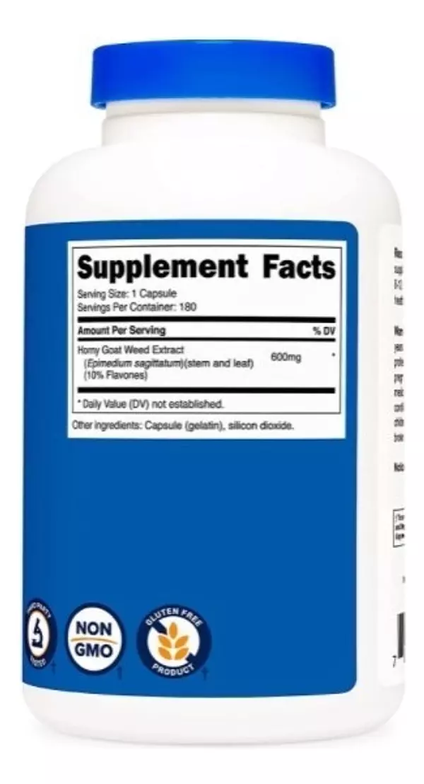Salud y Equipamiento Médico - Hierba De Cabra En Celo 600 Mg 3