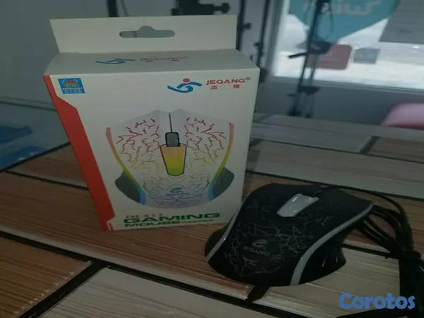 accesorios para electronica - Mouse Gaming JM - 812 RGB USB Luz Led Multicolor 2