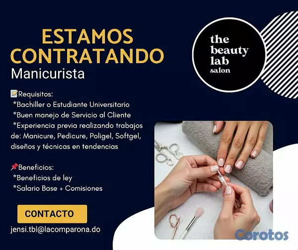 empleos disponibles - Manicurista 2