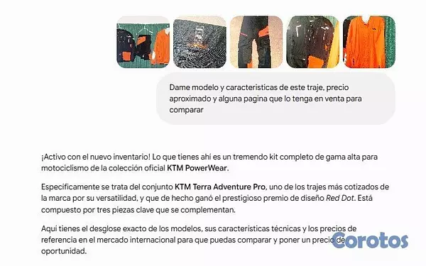 Artículos Deportivos - Traje Completo KTM Terra Adventure Pro Equipamient 8