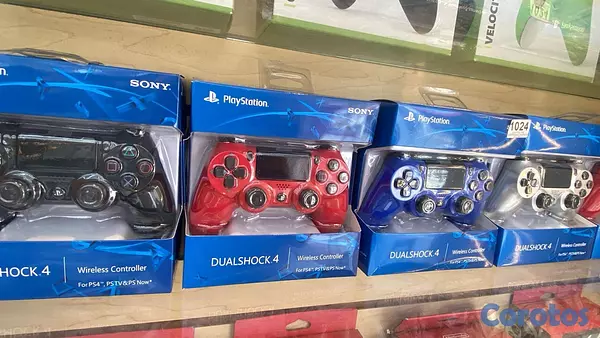 consolas y videojuegos - CONTROL PS4 CERTIFICADO DIVERSOS COLORES 