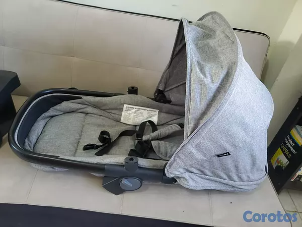 coches y sillas - coche de bebe tres en uno, car seat, moises y sill 5
