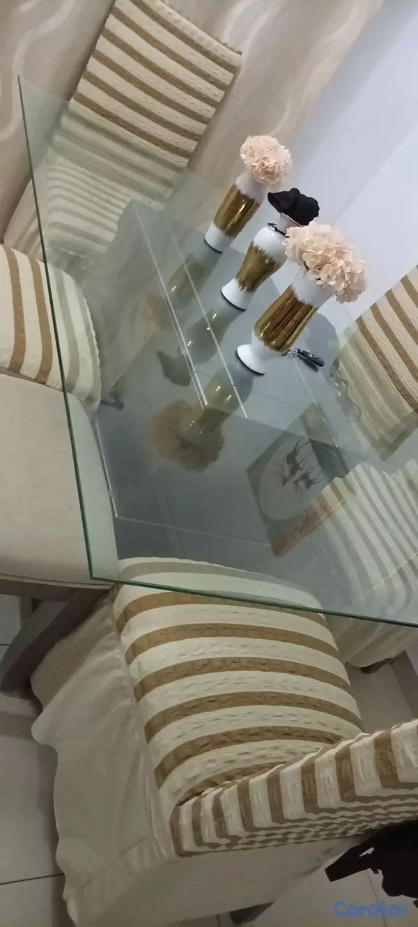 muebles y colchones - Comedor de 6 sillas 2