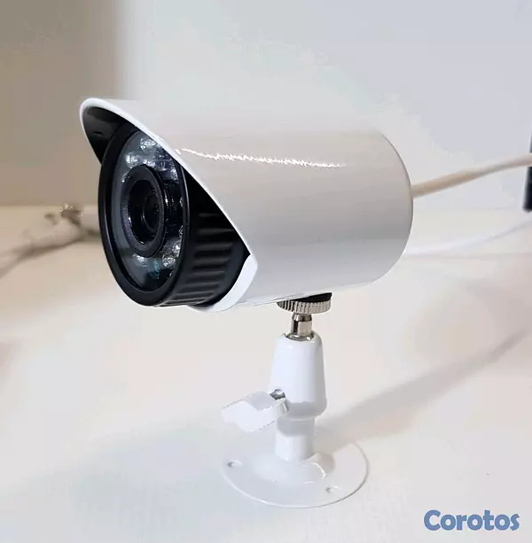 camaras y audio - kit de 4 cámaras de seguridad  2