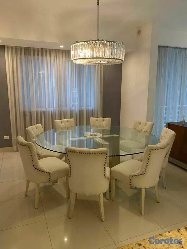 apartamentos - APARTAMENTO AMUEBLADO EN TORRE EN – NACO 4