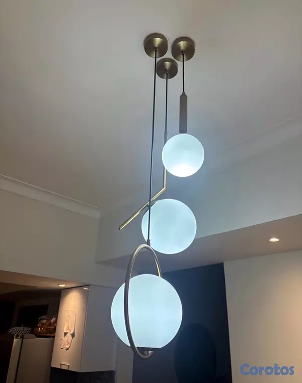decoración y accesorios - Lamparas set de 3 globos 2